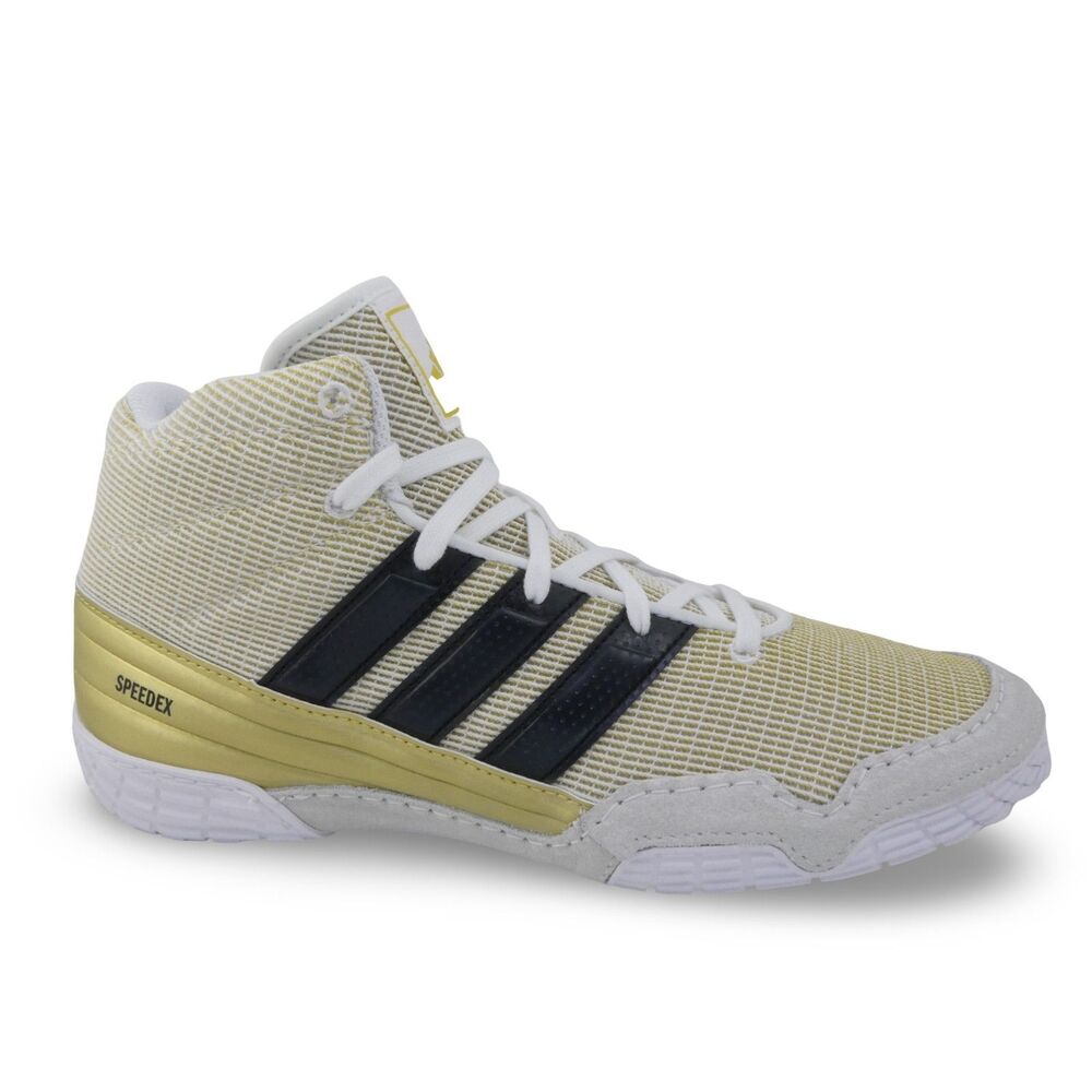 Adidas Men's US 7 Speedex Wrestling Shoes Ring Sparring Boxing Boots Jq4982 NWOB